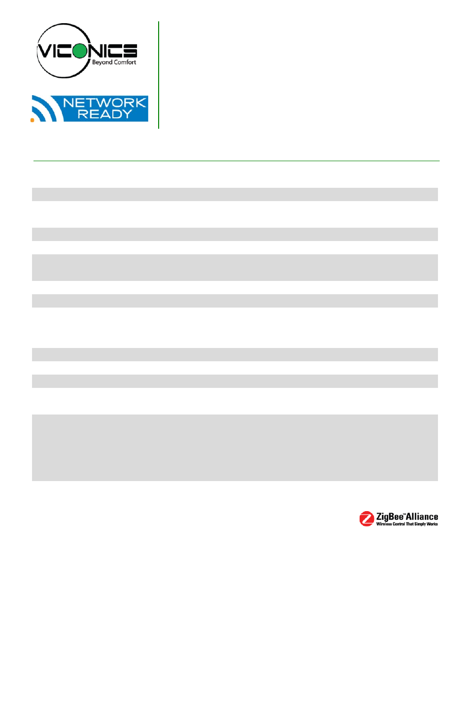 Viconics VZ7260X Installation Guide User Manual | 38 pages