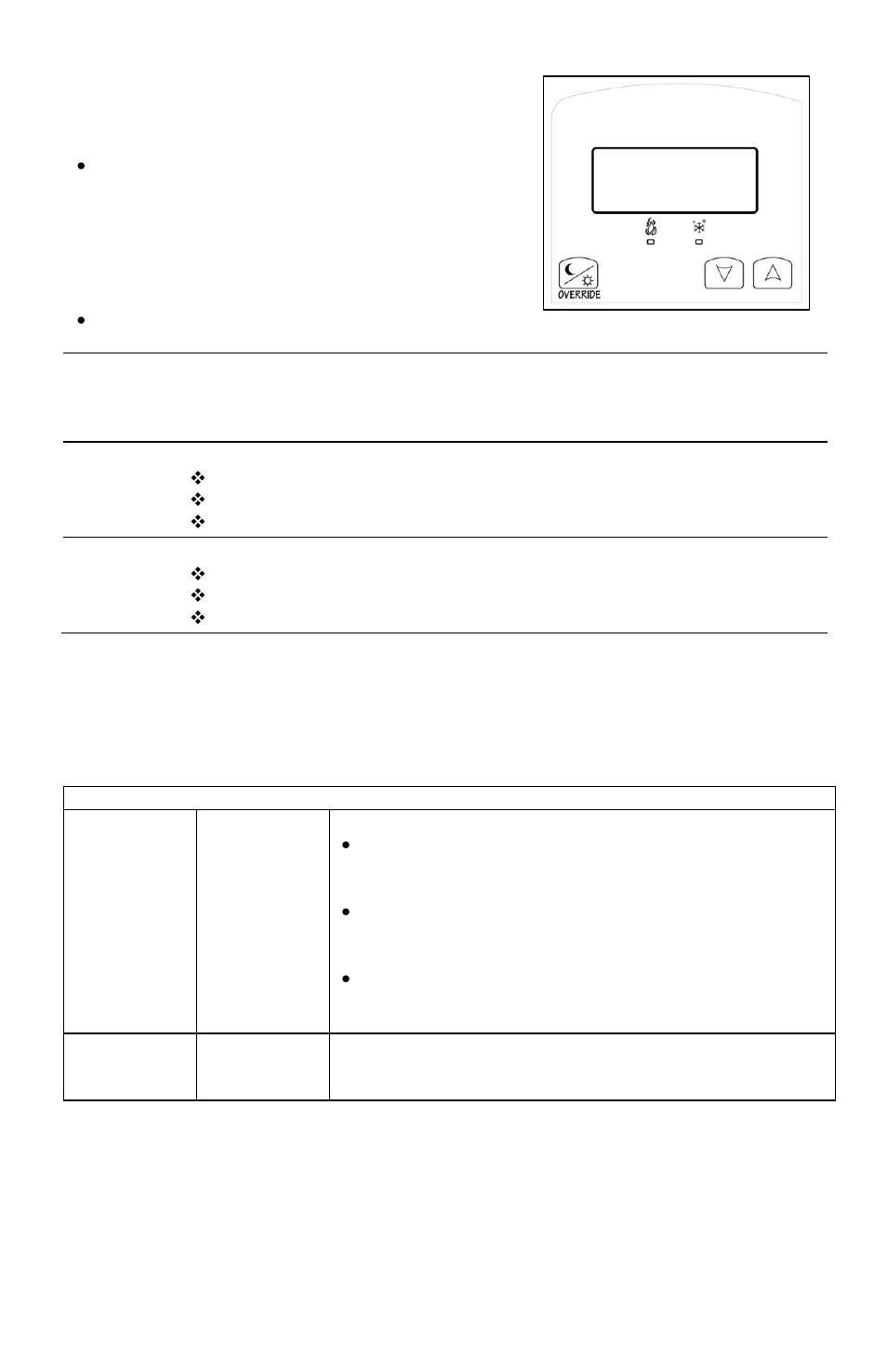 User interface, User configuration menu | Viconics VZ7260X Installation Guide User Manual | Page 14 / 38