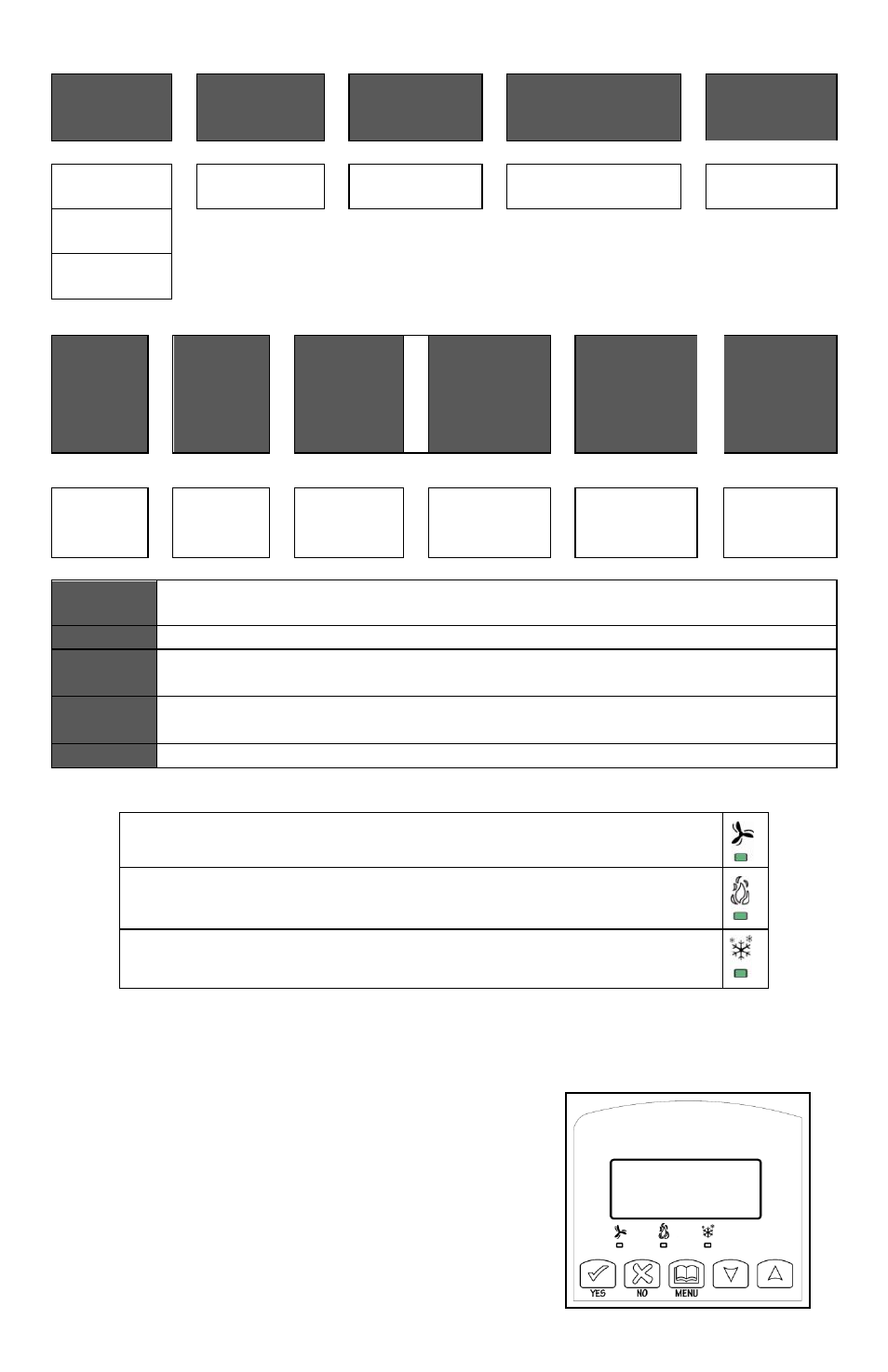 User interface, User configuring instructions menu | Viconics VZ7656E Installation Guide User Manual | Page 11 / 32