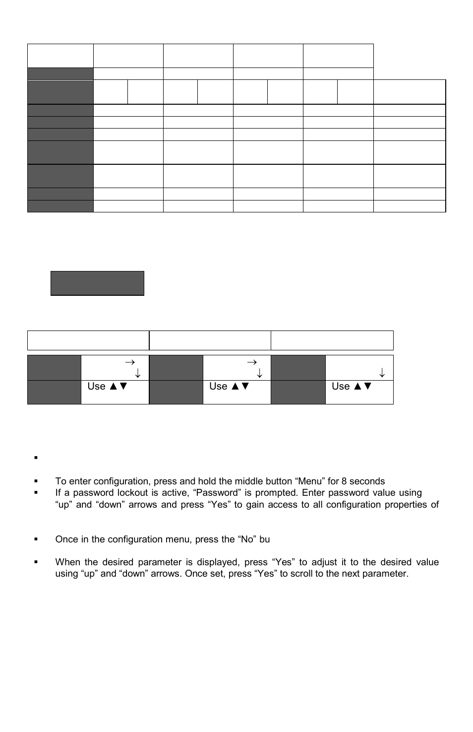 Installer configuration parameter menu | Viconics VZ7656E Installation Guide User Manual | Page 16 / 32