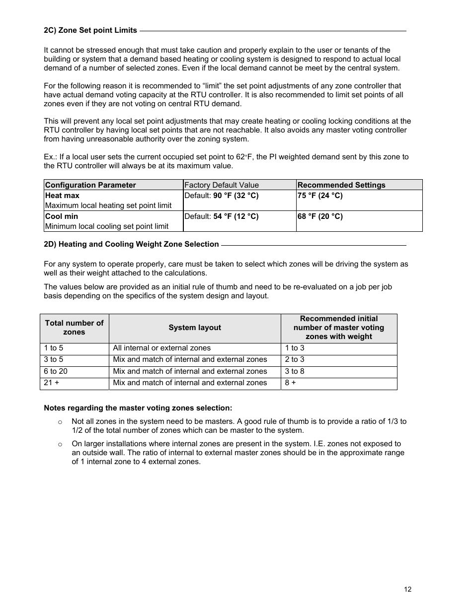 Viconics VBZS Application Guide User Manual | Page 12 / 36