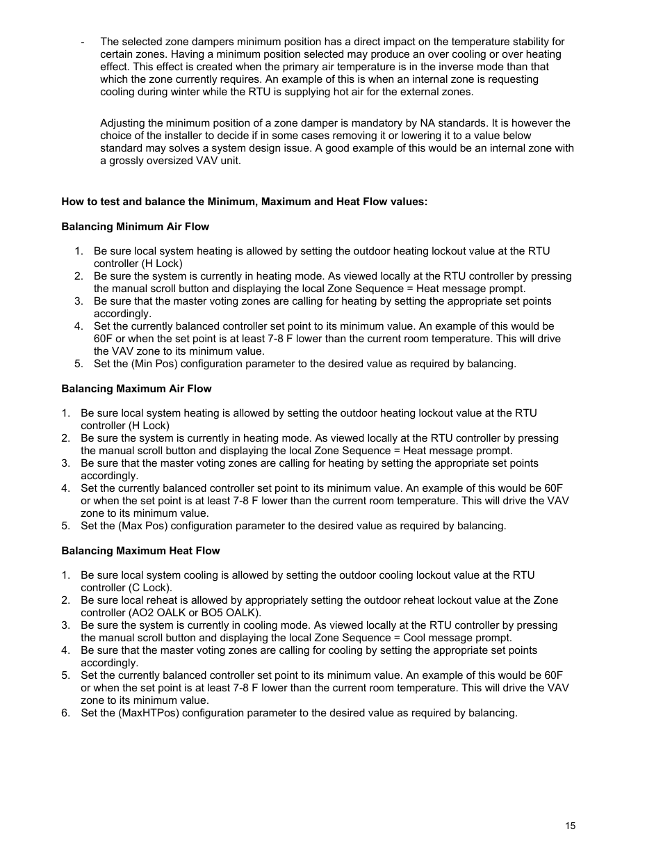 Viconics VBZS Application Guide User Manual | Page 15 / 36