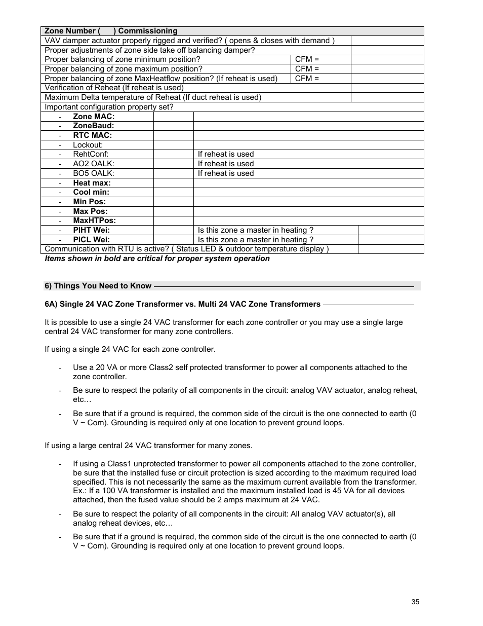 Viconics VBZS Application Guide User Manual | Page 35 / 36