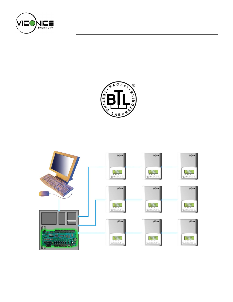 Viconics VZ7260(X) VZ7656(X) BACnet Installation Manual User Manual | 35 pages