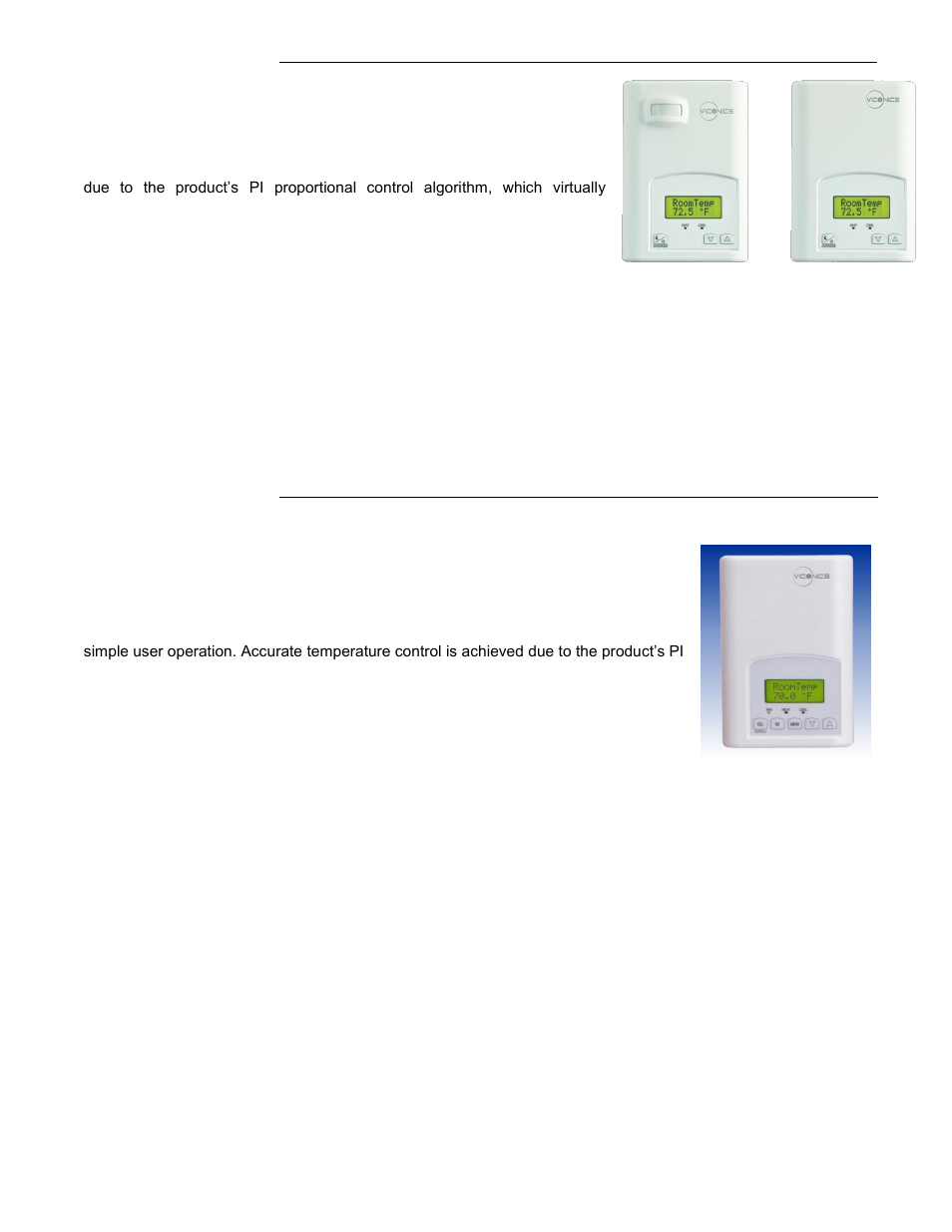 Viconics VZ7260(X) VZ7656(X) BACnet Installation Manual User Manual | Page 2 / 35