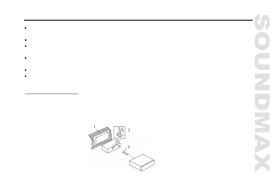 Inst allation/connection | SoundMax SM-CDM1038 User Manual | Page 5 / 53