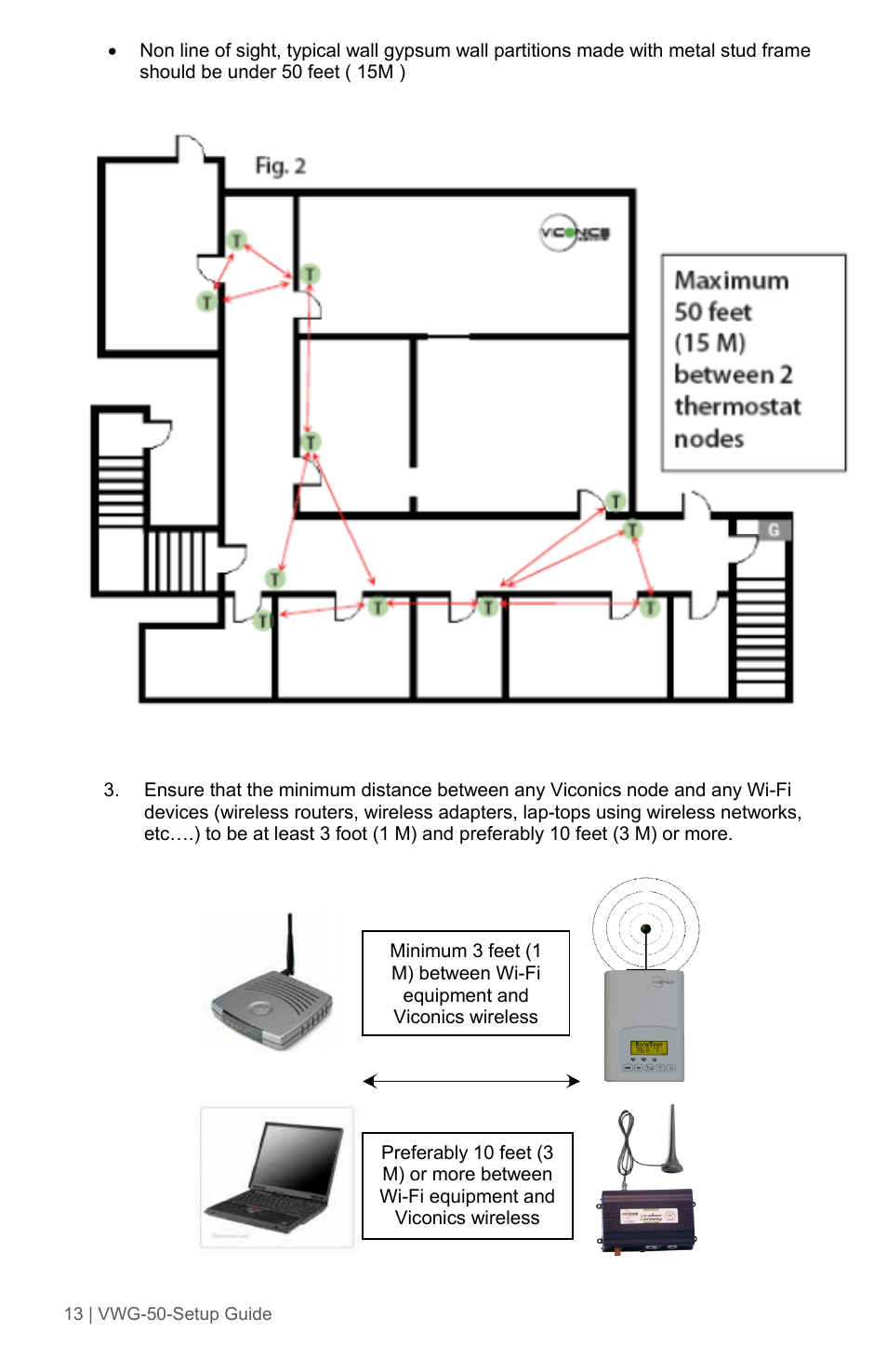 Viconics VWG-50 (Classic ZigBee) Design Consideration and Setup Guide User Manual | Page 13 / 33