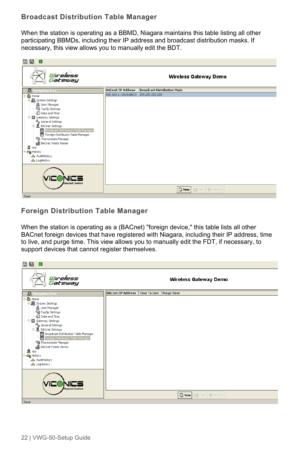 Viconics VWG-50 (Classic ZigBee) Design Consideration and Setup Guide User Manual | Page 22 / 33