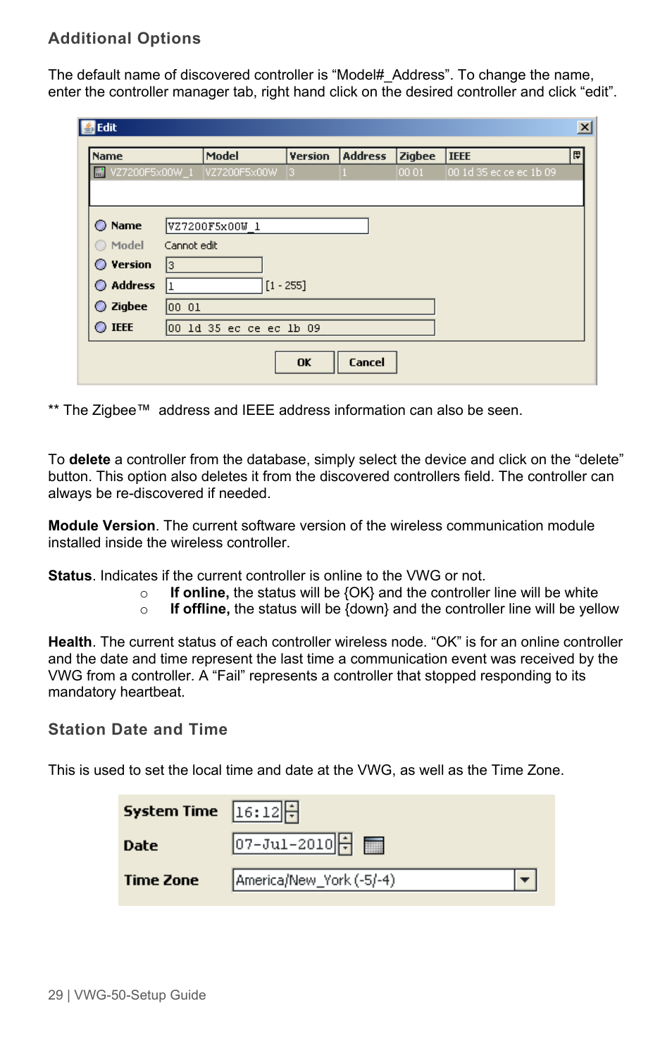 Viconics VWG-50 (Classic ZigBee) Design Consideration and Setup Guide User Manual | Page 29 / 33