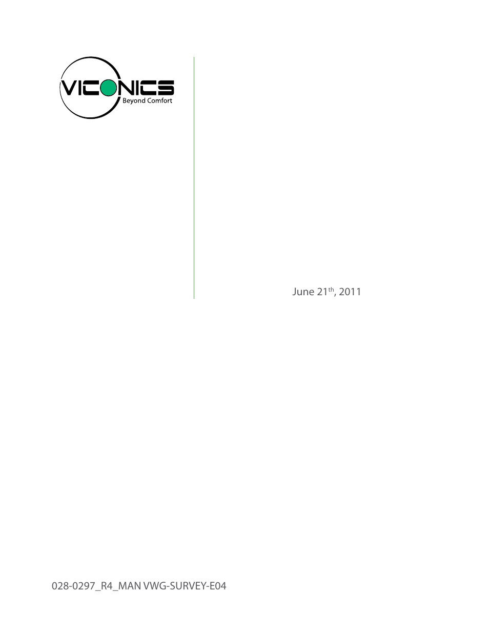 Viconics VST5000 (Classic ZigBee) User Guide User Manual | 12 pages