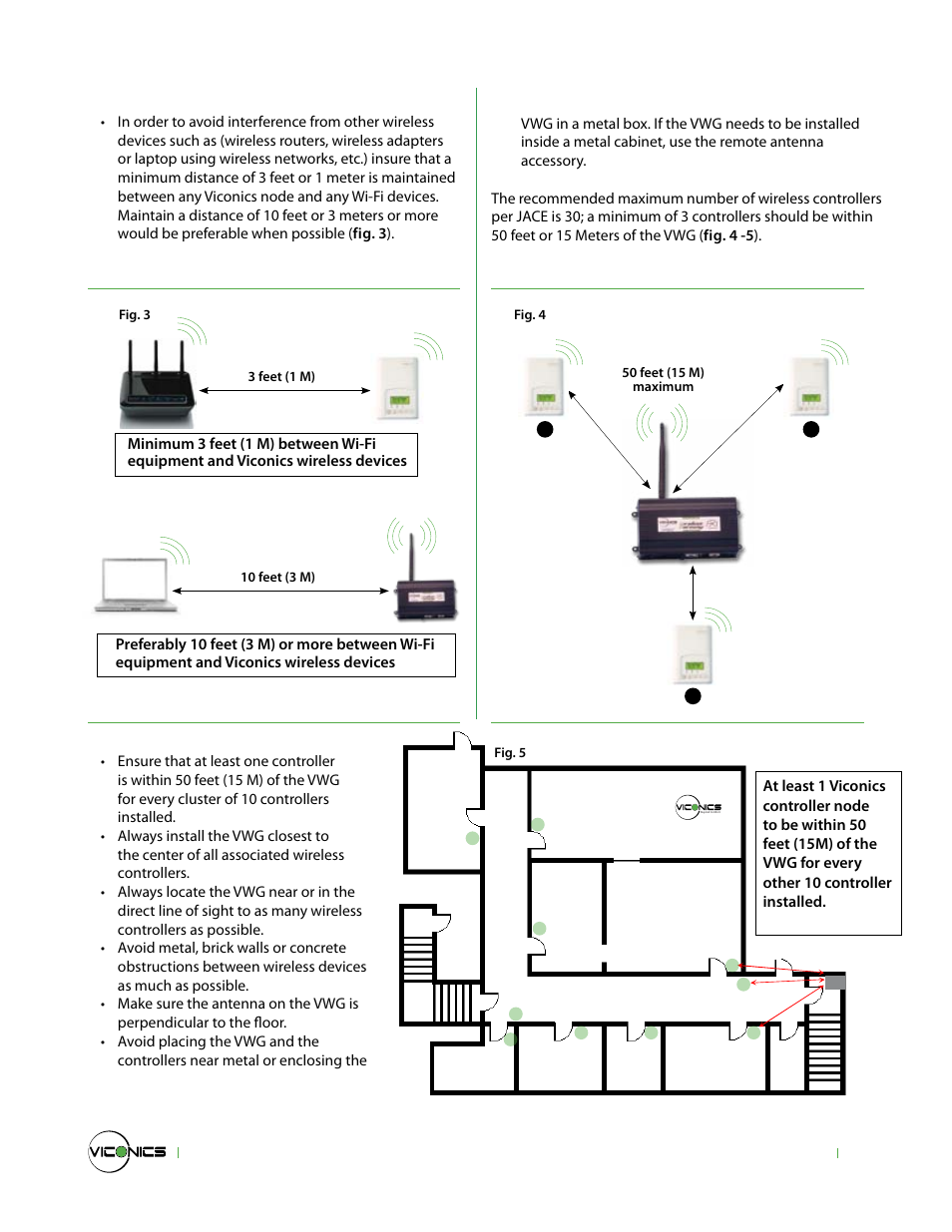 Viconics VST5000 (Classic ZigBee) User Guide User Manual | Page 4 / 12