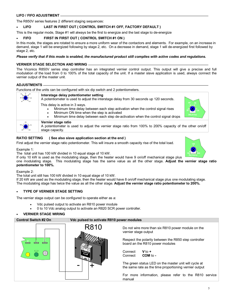 R810 | Viconics R850 Installation Guide User Manual | Page 5 / 6