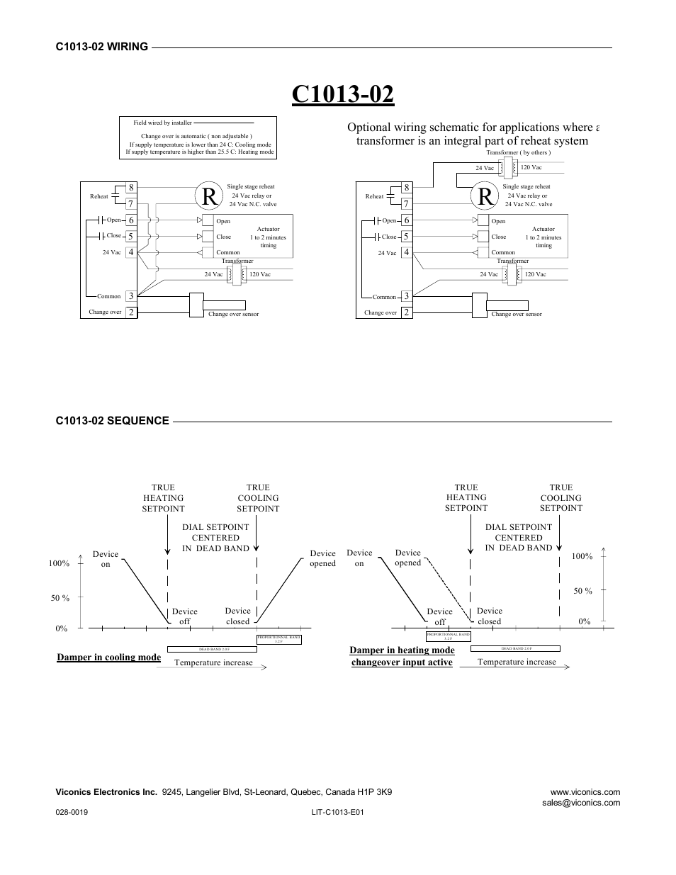 Viconics C1013 User Manual | Page 2 / 2