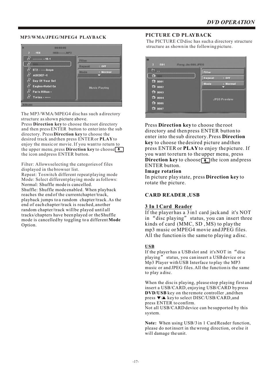 Т³гж 18, Dvd operation | VIORE LCD19VH56 User Manual | Page 18 / 22