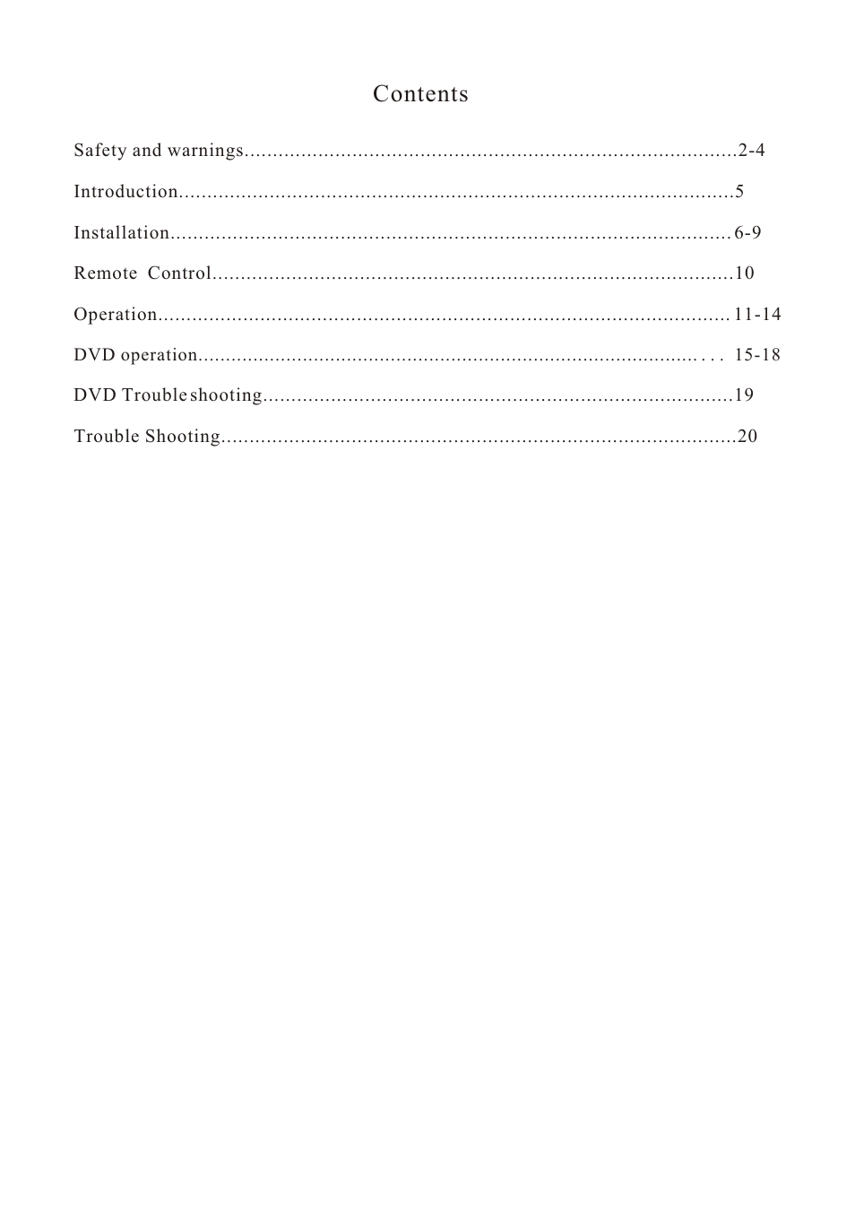 VIORE LCD26VH56 User Manual | Page 2 / 22