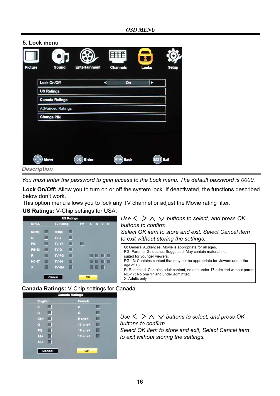 VIORE LC32VH60CN User Manual | Page 18 / 28