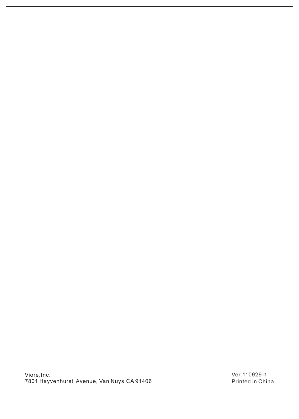 VIORE LC32VH70 User Manual | Page 18 / 18