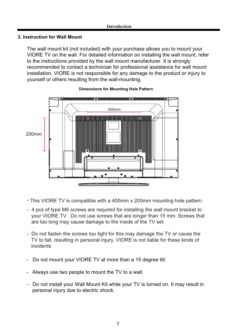 VIORE LC40VF60CN User Manual | Page 9 / 28