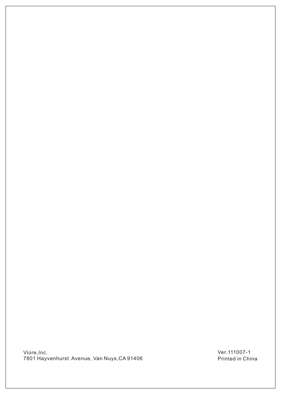 VIORE LED22VH50 User Manual | Page 18 / 18