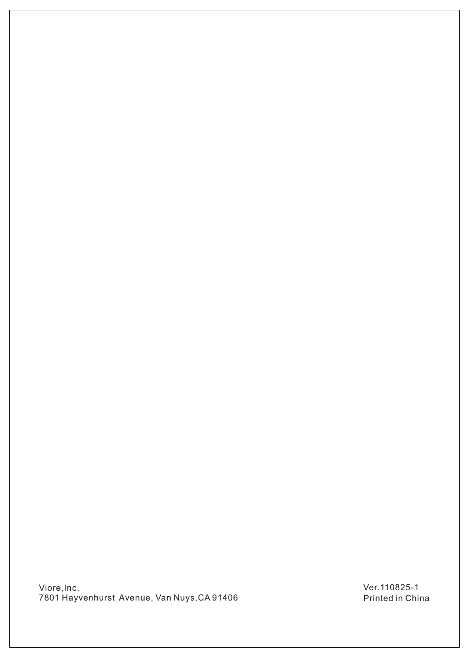 VIORE LED26VF55D User Manual | Page 23 / 23