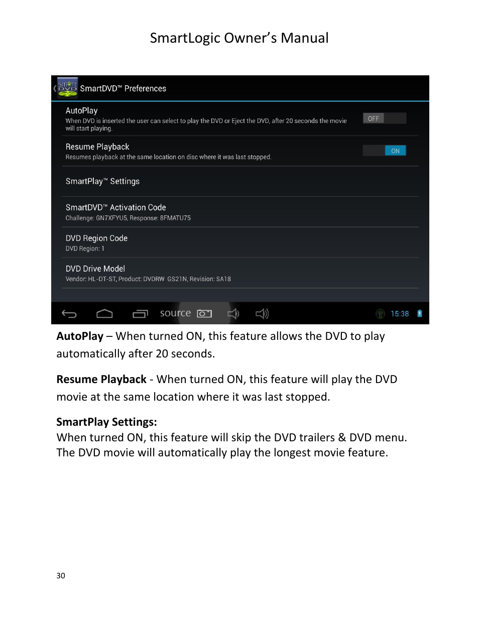 Smartlogic owner’s manual | Vizualogic SmartLogic User Manual | Page 30 / 48