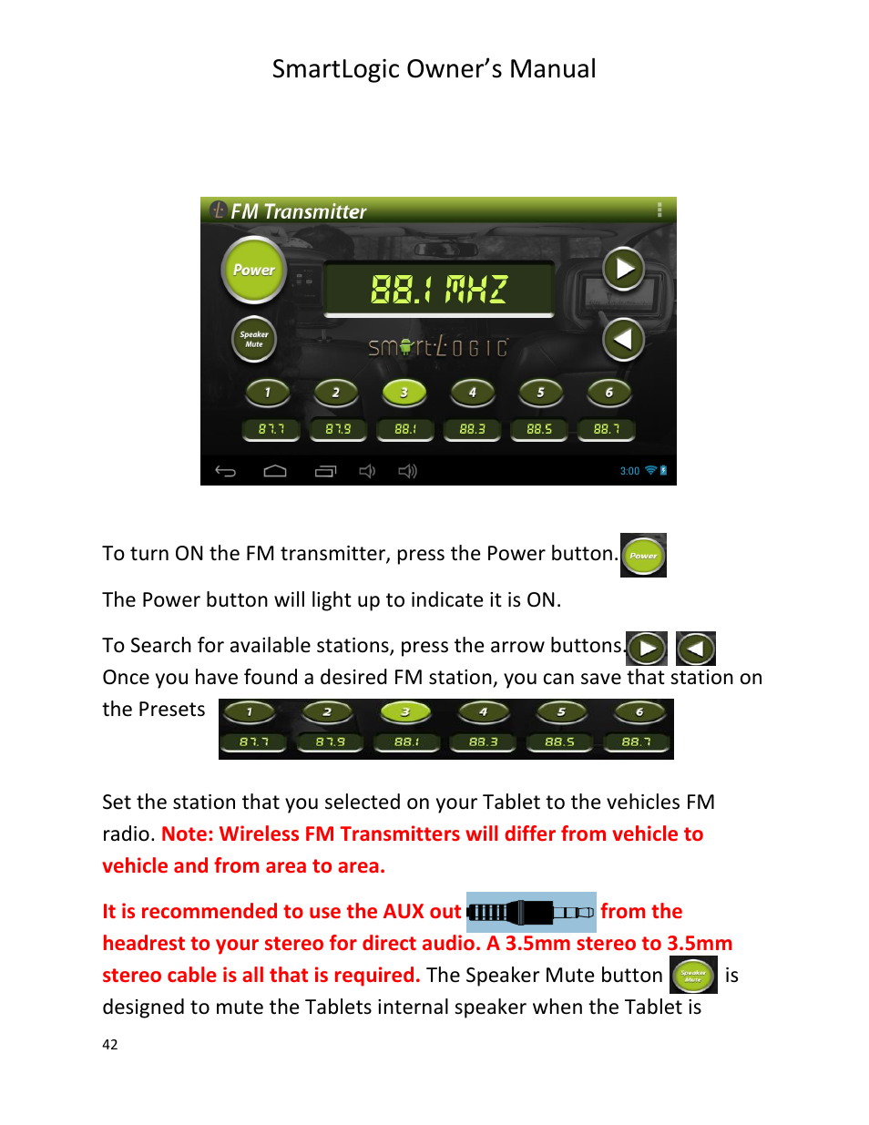 Smartlogic owner’s manual | Vizualogic SmartLogic User Manual | Page 42 / 48