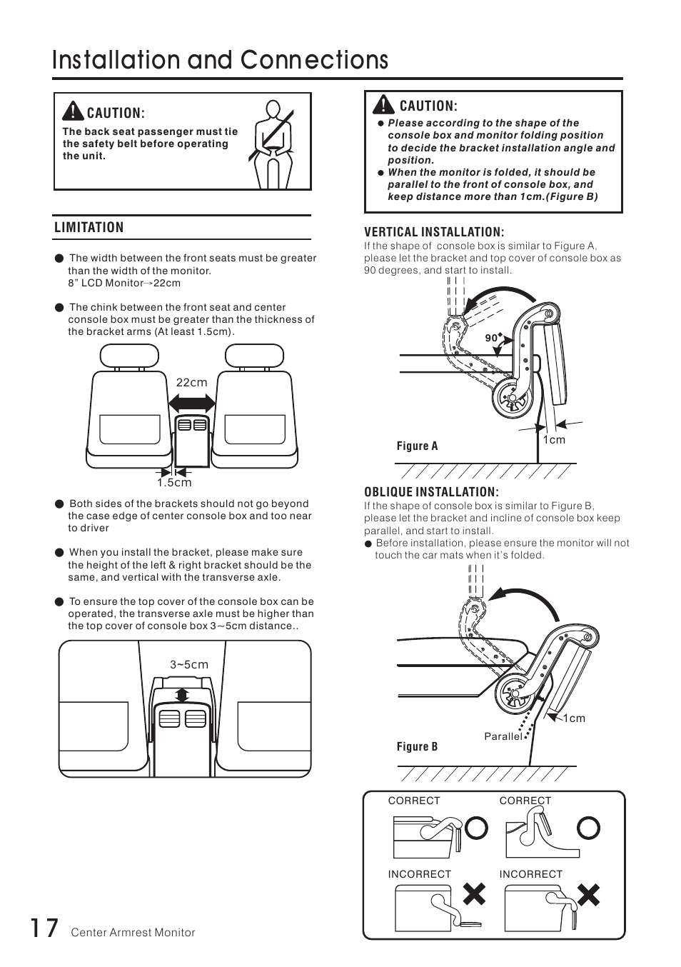 17 ins tallation and conn ections | Vizualogic RoadTrip Elite 8 User Manual | Page 18 / 28