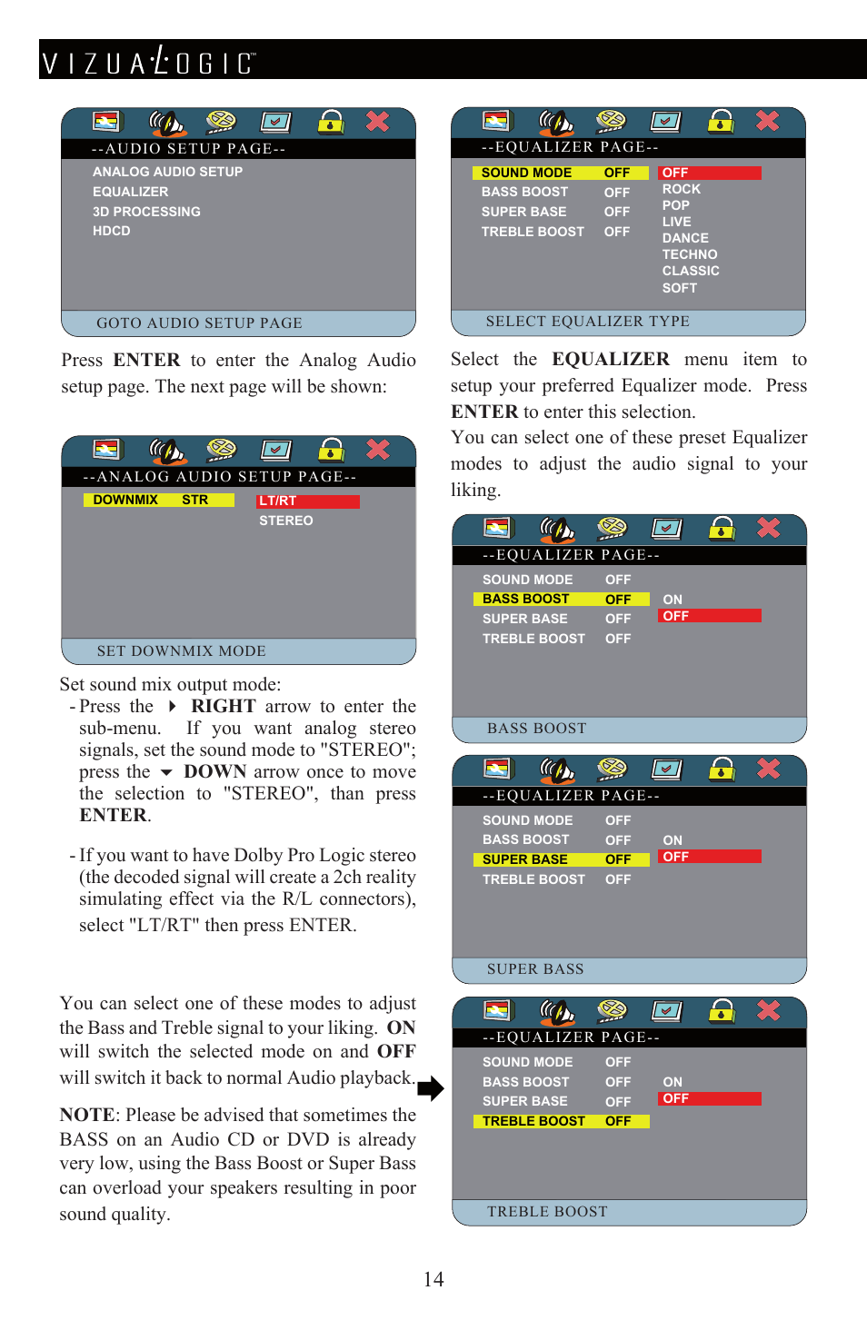 Vizualogic A-1285 User Manual | Page 16 / 28