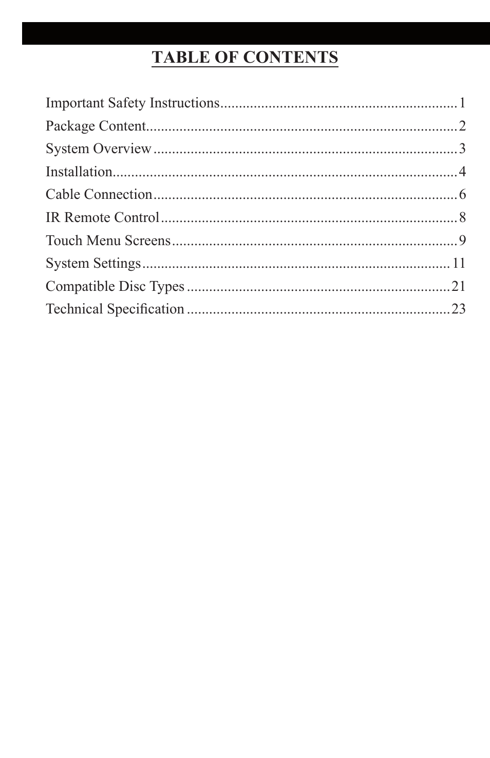 Vizualogic A-1285 User Manual | Page 2 / 28