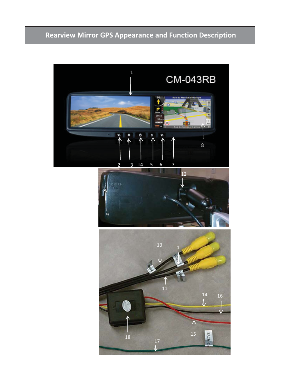Vizualogic RoadTrip GPS Mirror User Manual | Page 8 / 29