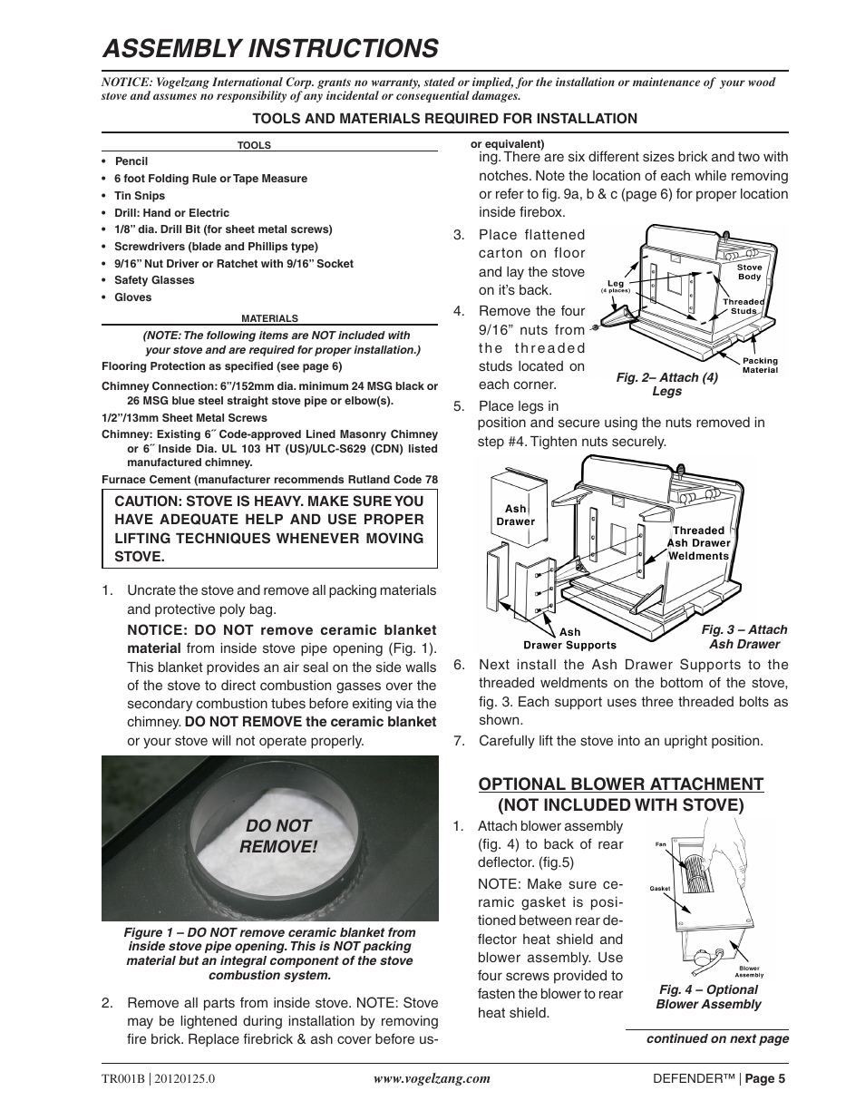 Assembly instructions, Do not remove | Vogelzang TR001B User Manual | Page 5 / 24