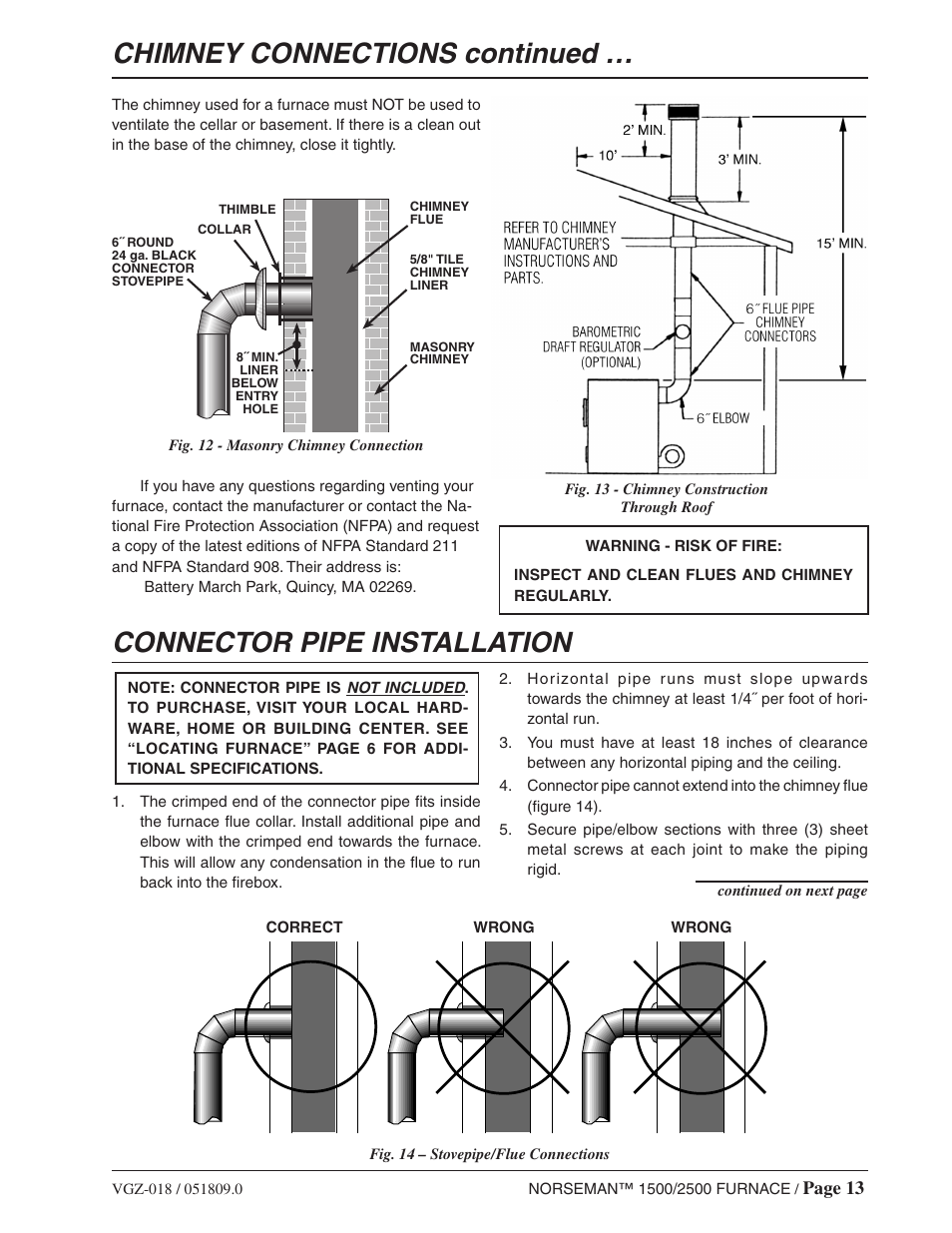 Page 13 | Vogelzang 2500 User Manual | Page 13 / 28