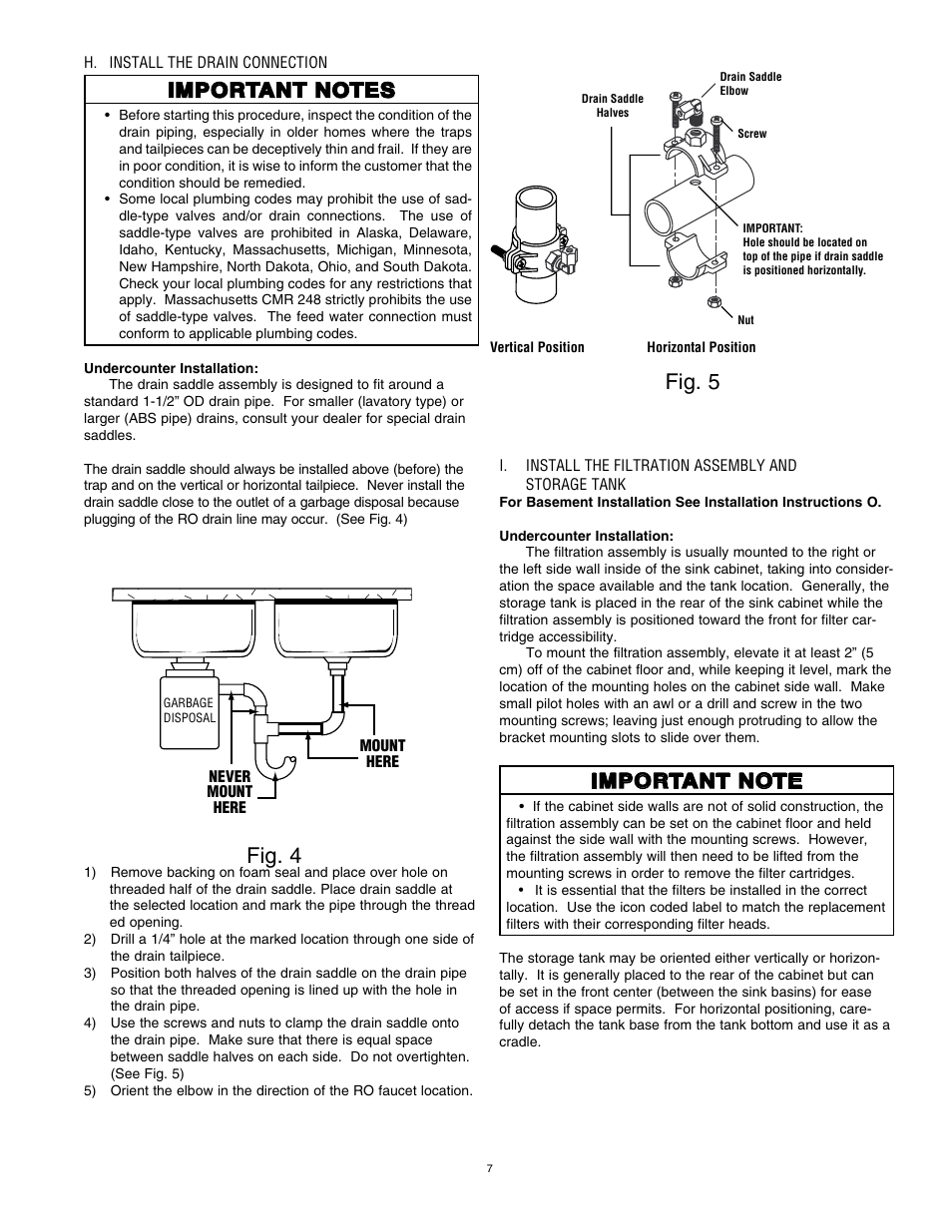 Fig. 4, Fig. 5 | Water Factory Systems SQC 4 User Manual | Page 10 / 20