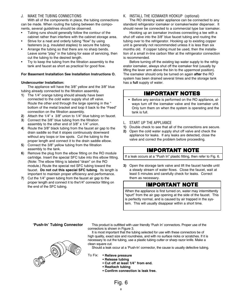 Fig. 6 | Water Factory Systems SQC 4 User Manual | Page 11 / 20