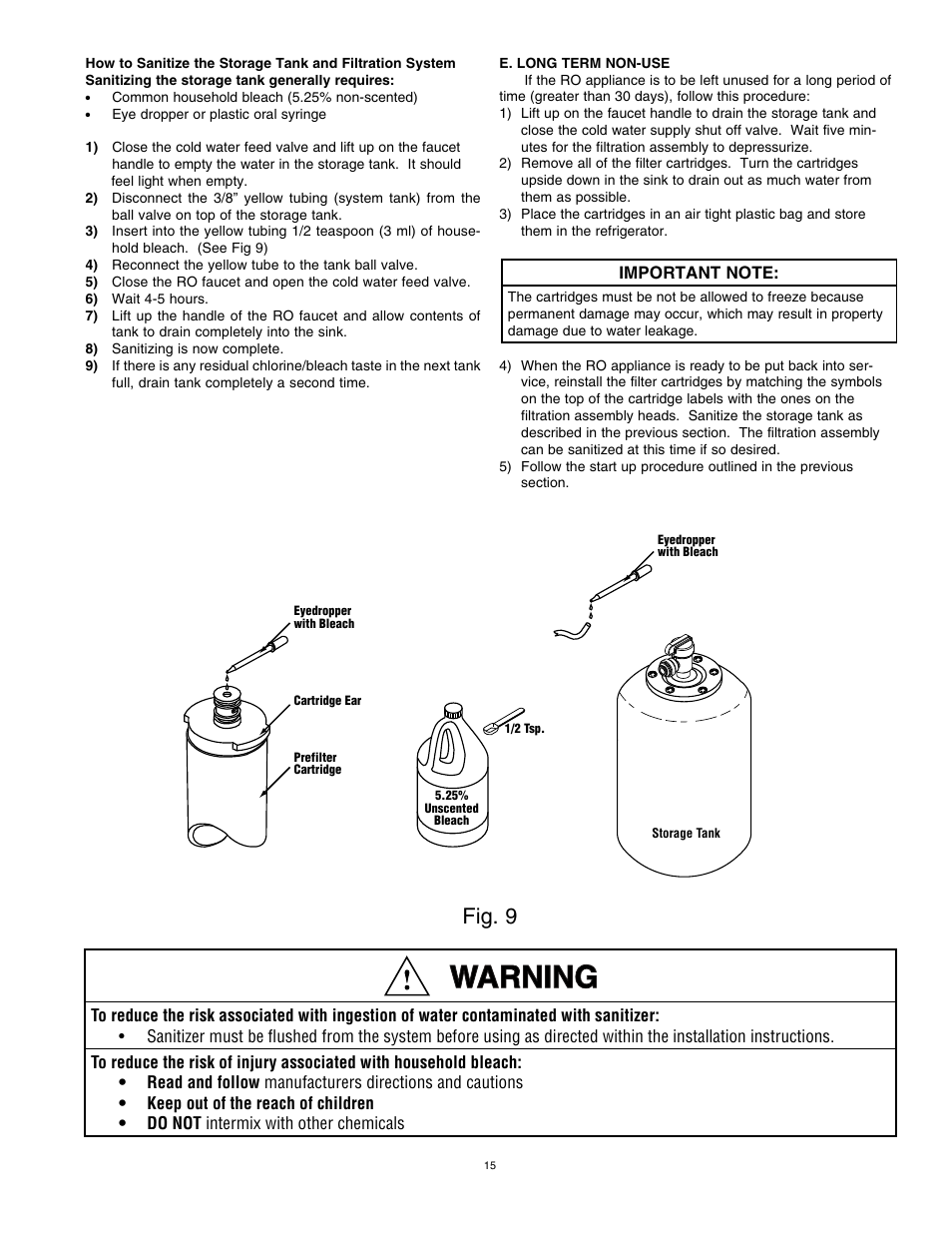 Fig. 9 | Water Factory Systems SQC 4 User Manual | Page 18 / 20
