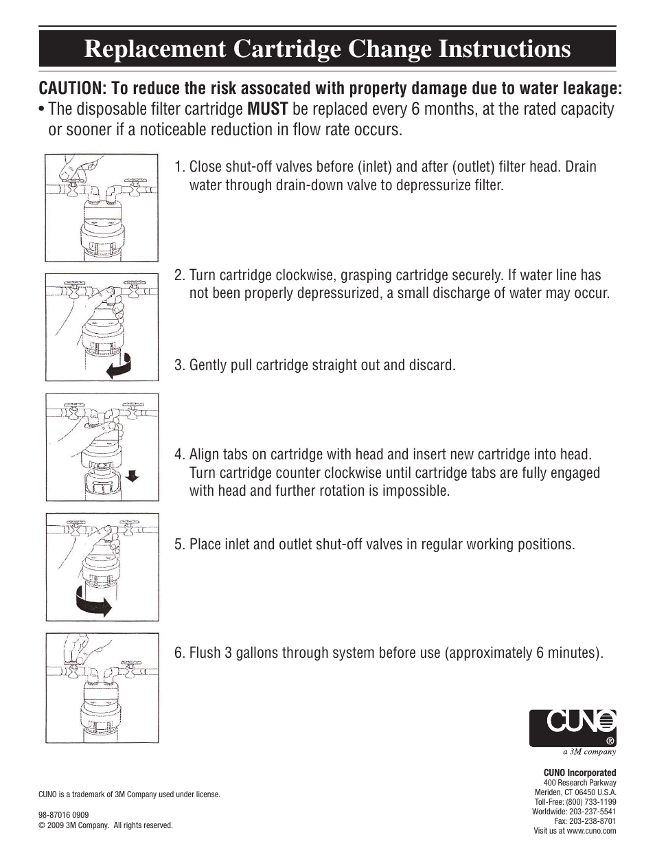 Water Factory Systems EVP 2400 User Manual | 1 page