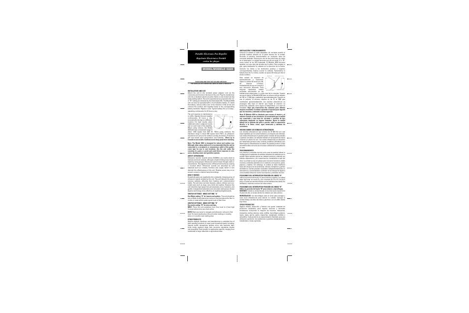 Weitech 0220 User Manual | 2 pages