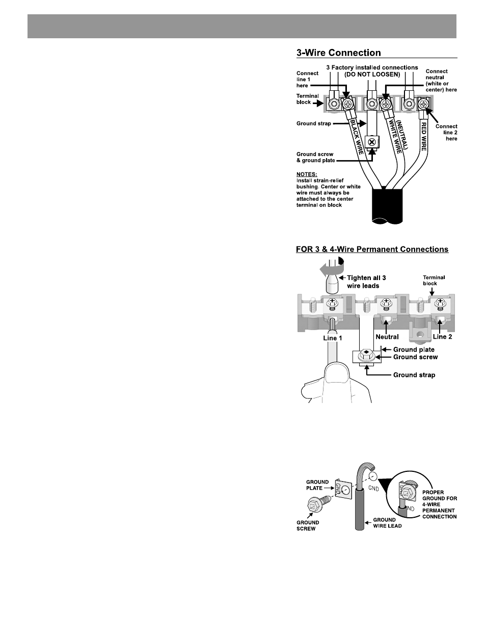 White-Westinghouse WWEF3004KW Installation Guide User Manual | Page 4 / 8