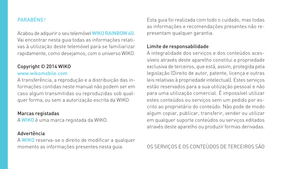 Wiko RAINBOW 4G User Manual | Page 100 / 218