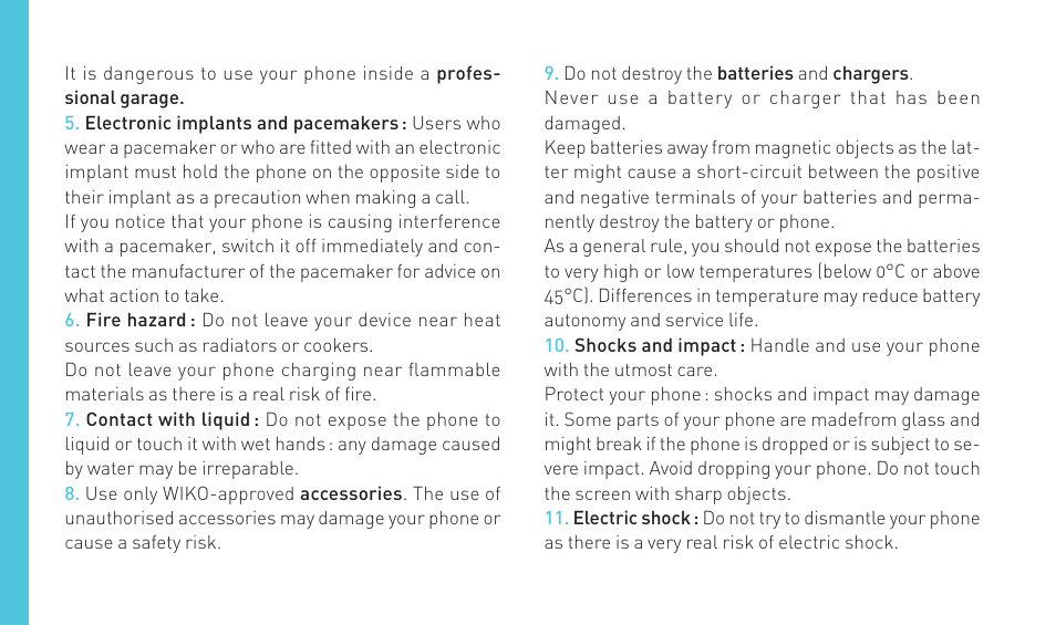 Wiko RAINBOW 4G User Manual | Page 18 / 218