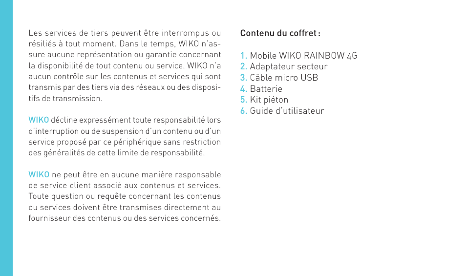Wiko RAINBOW 4G User Manual | Page 30 / 218