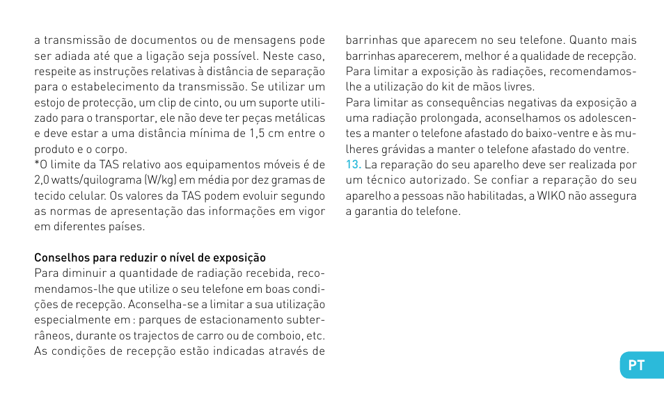 Wiko STAIRWAY User Manual | Page 109 / 180