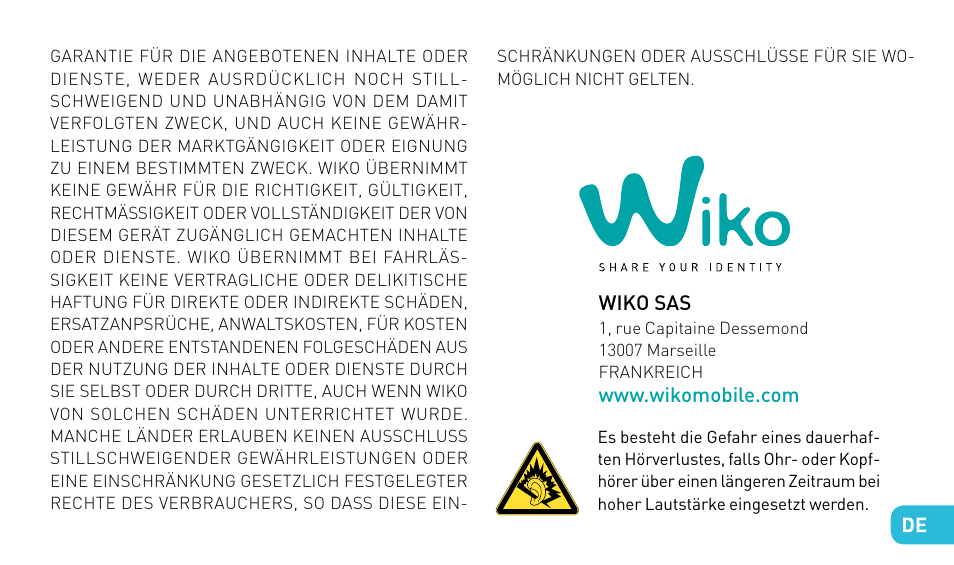 Kurzanleitung | Wiko STAIRWAY User Manual | Page 115 / 180