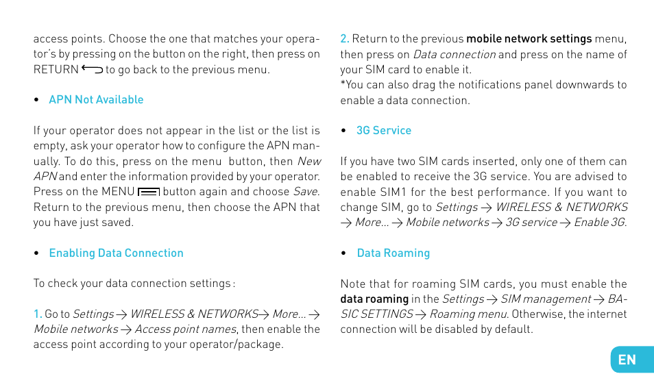 Wiko STAIRWAY User Manual | Page 35 / 180