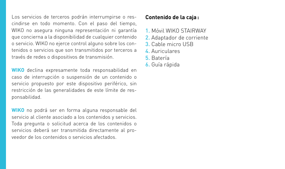 Wiko STAIRWAY User Manual | Page 72 / 180