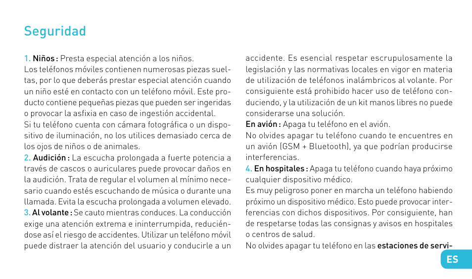Seguridad | Wiko STAIRWAY User Manual | Page 83 / 180