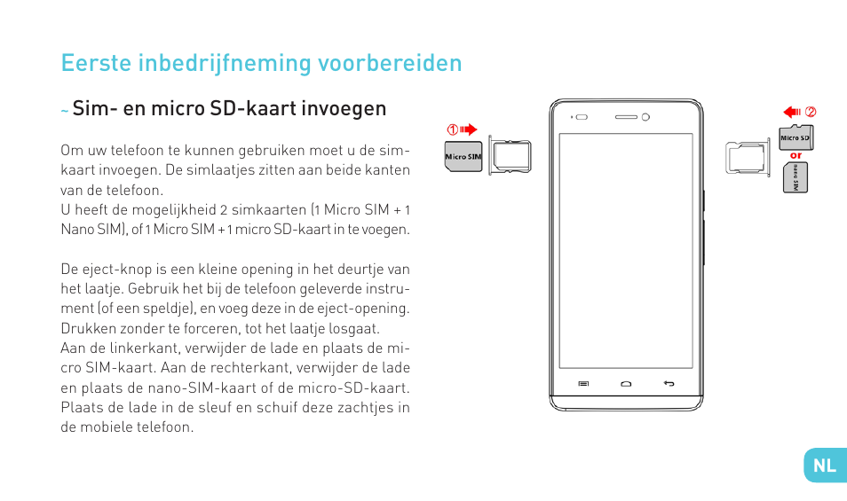 Eerste inbedrijfneming voorbereiden | Wiko HIGHWAY SIGNS User Manual | Page 153 / 218