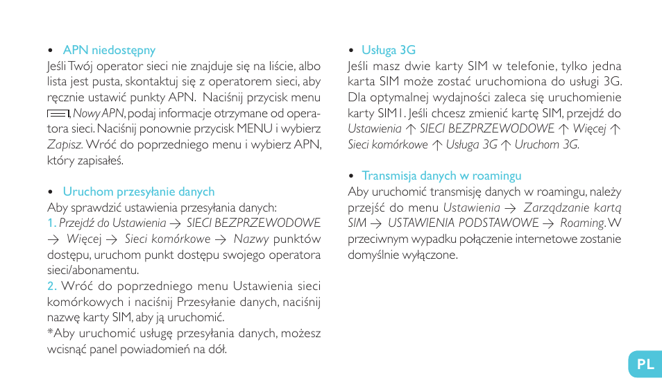 Wiko HIGHWAY SIGNS User Manual | Page 203 / 218