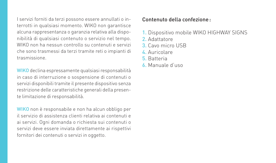 Wiko HIGHWAY SIGNS User Manual | Page 54 / 218