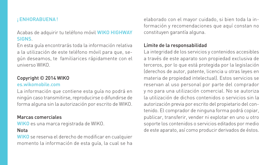 Wiko HIGHWAY SIGNS User Manual | Page 76 / 218